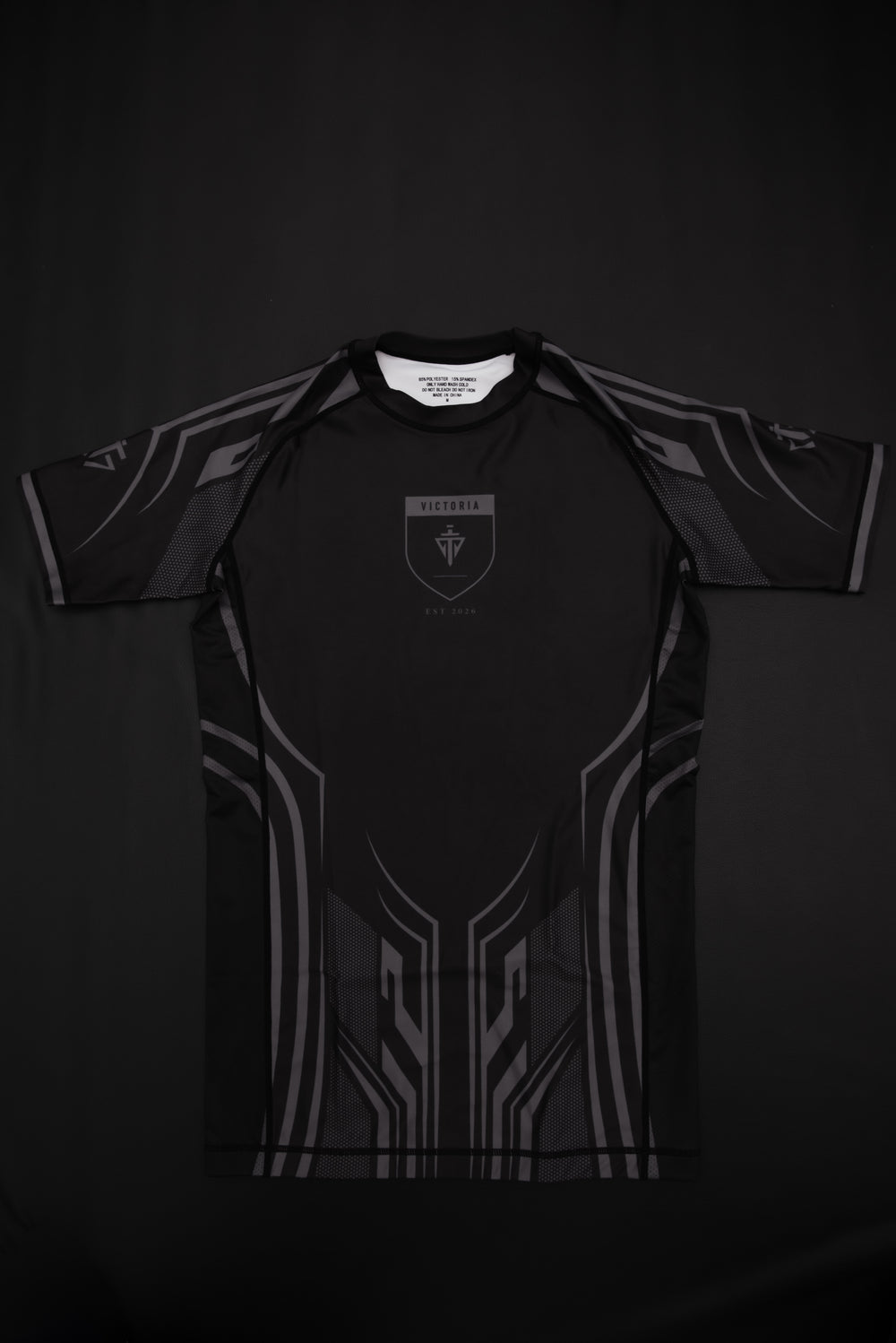 Victoria Black Jersey Rashguard