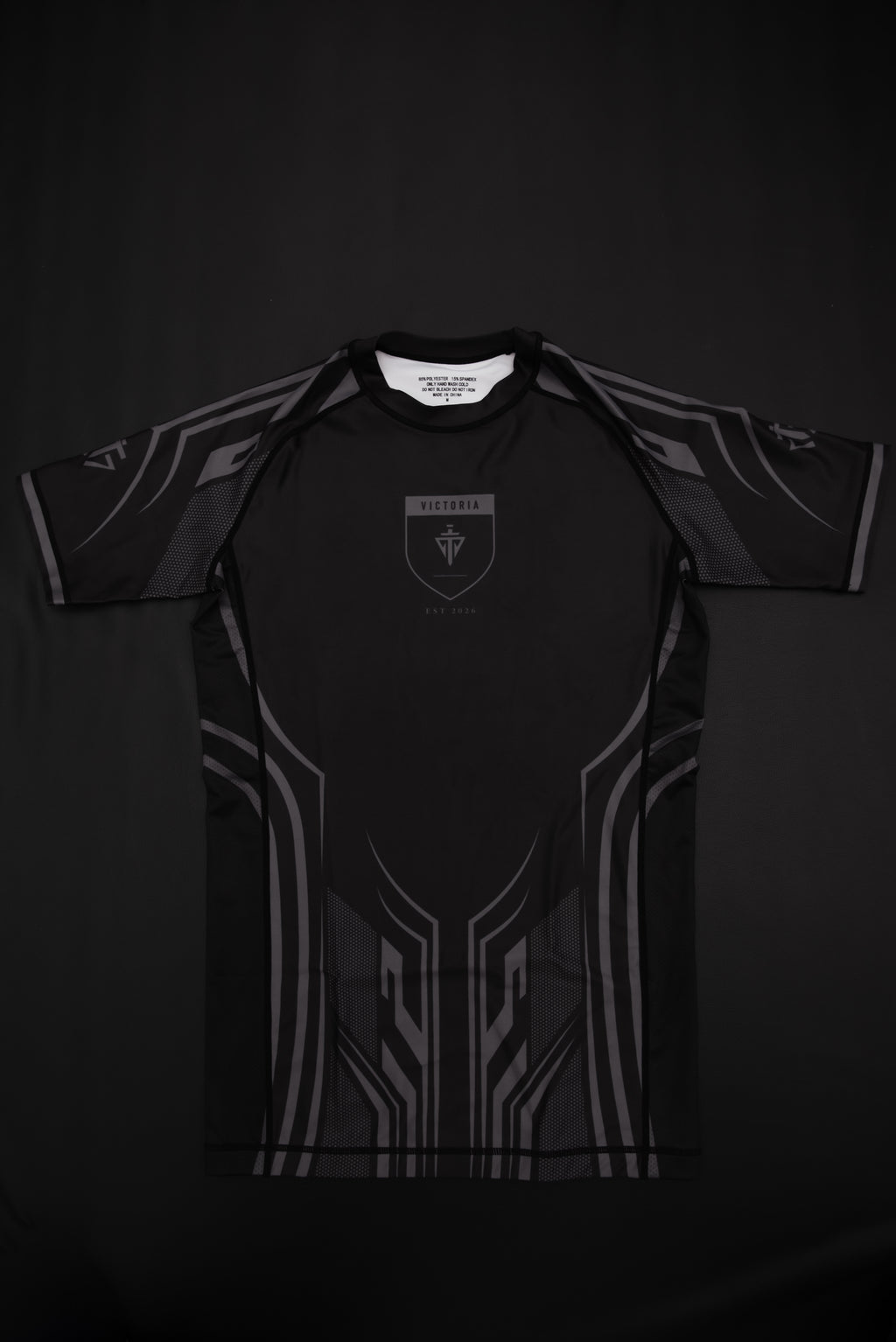 Victoria Black Jersey Rashguard