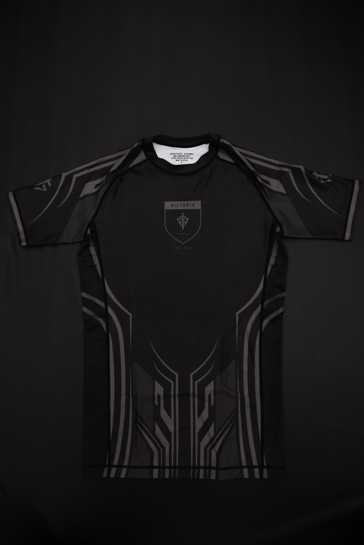 Victoria Black Jersey Rashguard